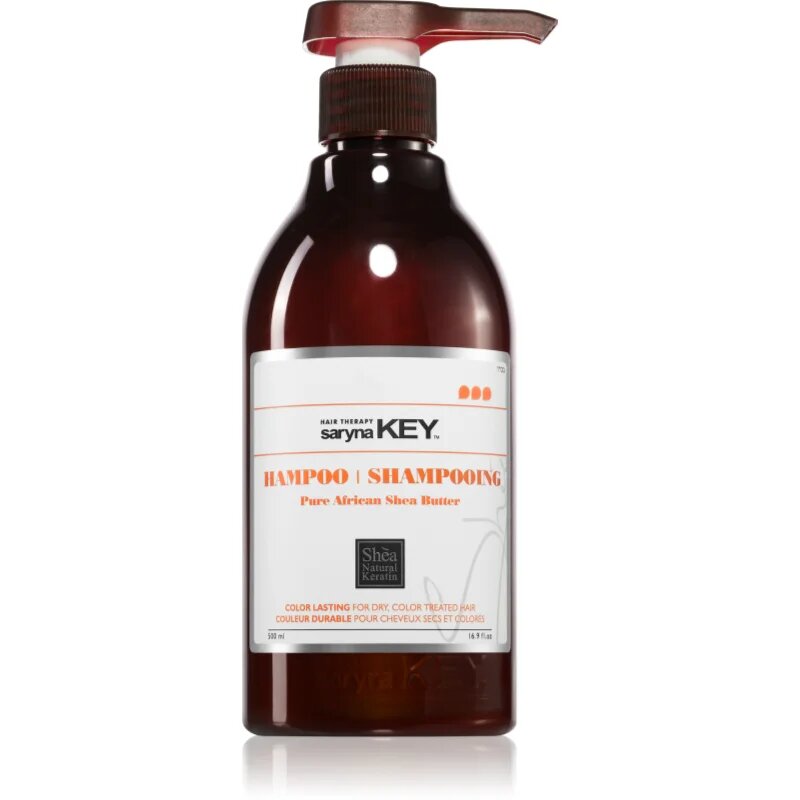 Saryna Key Pure African Shea Butter Color Lasting шампоан за боядисана коса с масло от шеа 500 мл.