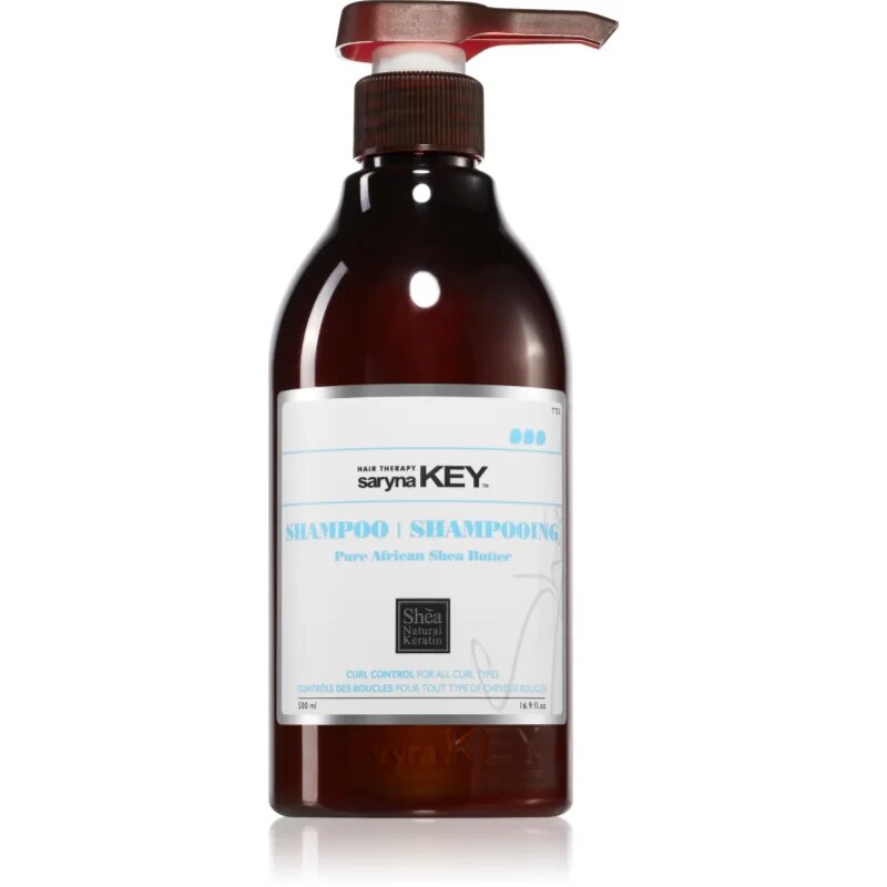 Saryna Key Pure African Shea Butter Curl Control шампоан с масло от шеа 500 мл.