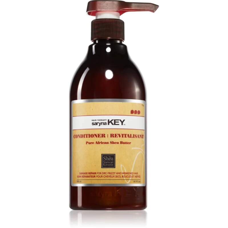 Saryna Key Pure African Shea Butter Damage Repair балсам за суха коса с масло от шеа 500 мл.