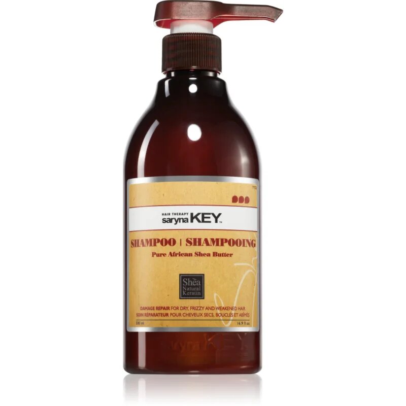 Saryna Key Pure African Shea Butter Damage Repair шампоан за суха коса с масло от шеа 500 мл.
