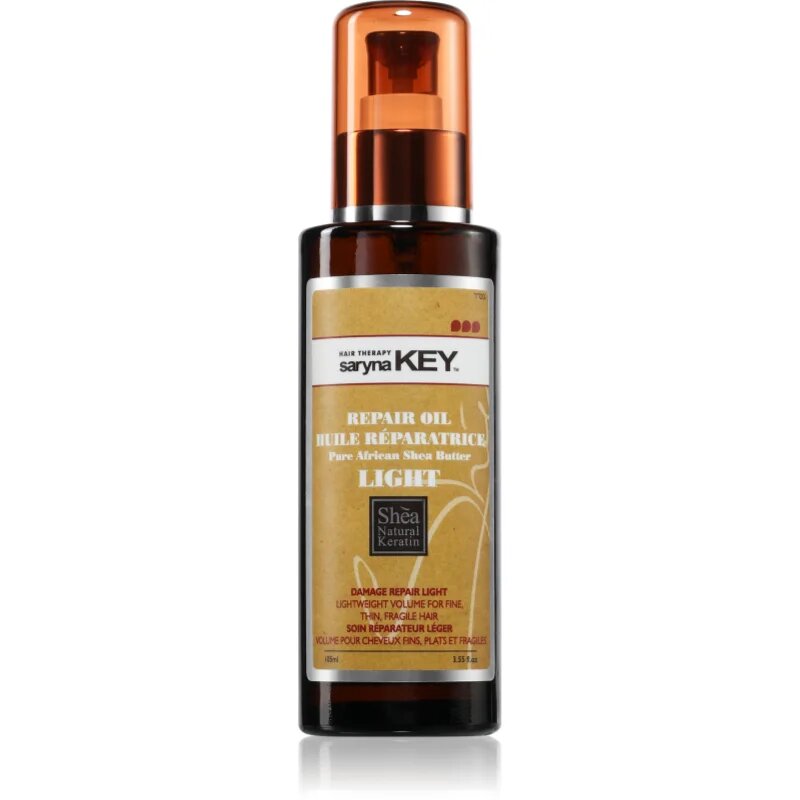 Saryna Key Pure African Shea Butter Light олио за коса с масло от шеа 105 мл.