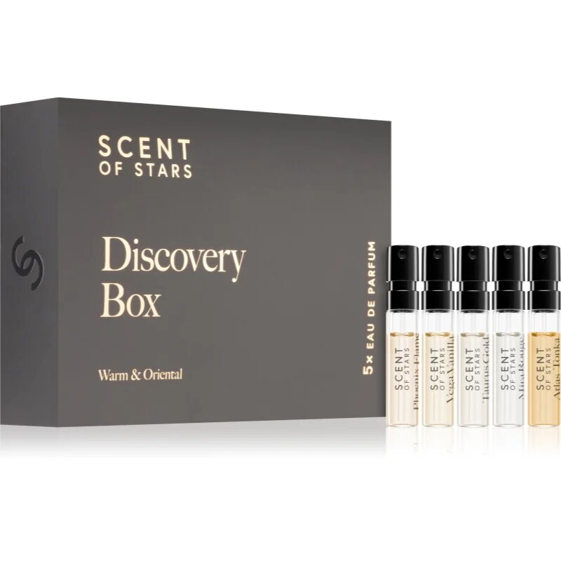 SCENT OF STARS Discovery Box: Warm & Oriental комплект унисекс 5x2 мл.