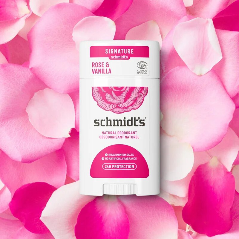 Schmidt's Rose + Vanilla дезодорант стик 75 гр.