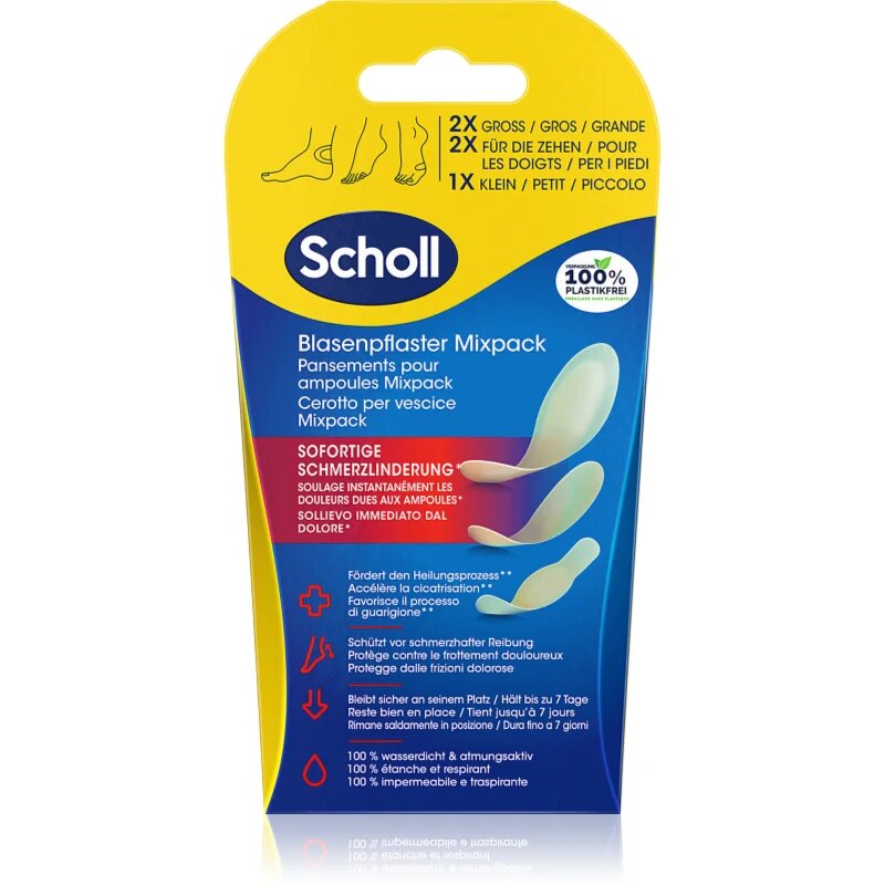 Scholl Dr. 's Blister Plasters водоустойчива лепенка за мехури 5 бр.