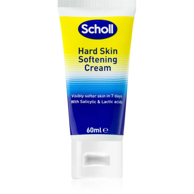 Scholl Foot Cream Hard Skin нощен крем за омекотяване на загрубяла кожа 60 мл.