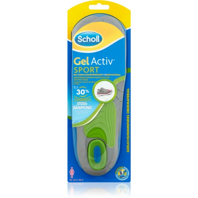 Scholl GelActiv Sport гел-стелки за спортисти тип Women's EU 35.5 - 40.5 1 чифт