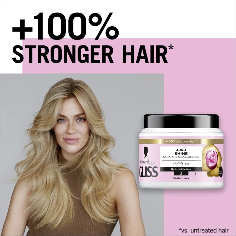 Schwarzkopf Gliss Liquid Silk маска за подсилване и блясък на косата 400 мл.