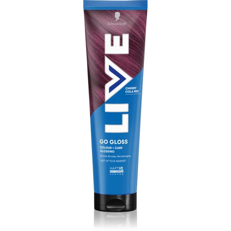 Schwarzkopf LIVE Colour + Care подхранваща тонираща маска За коса цвят Cherry Cola Red 150 мл.