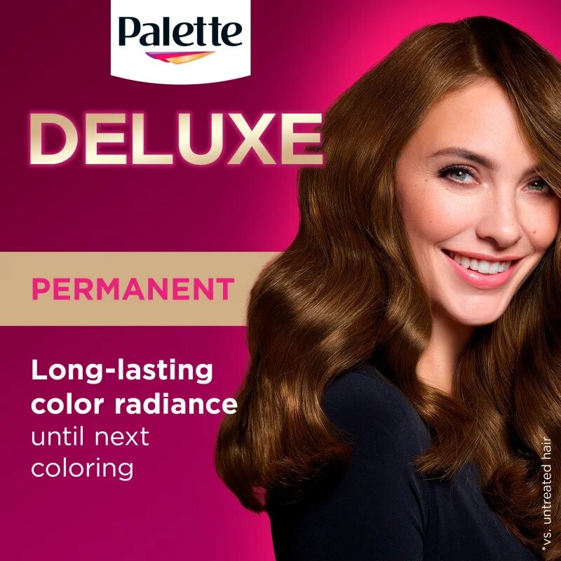 Schwarzkopf Palette Deluxe перманентната боя за коса цвят 5-5 Golden Gloss Caramel 1 бр.