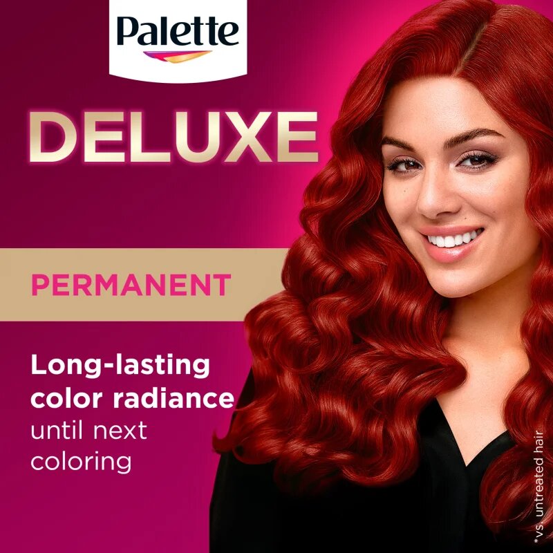 Schwarzkopf Palette Deluxe перманентната боя за коса цвят 6-888 Flaming Red 1 бр.