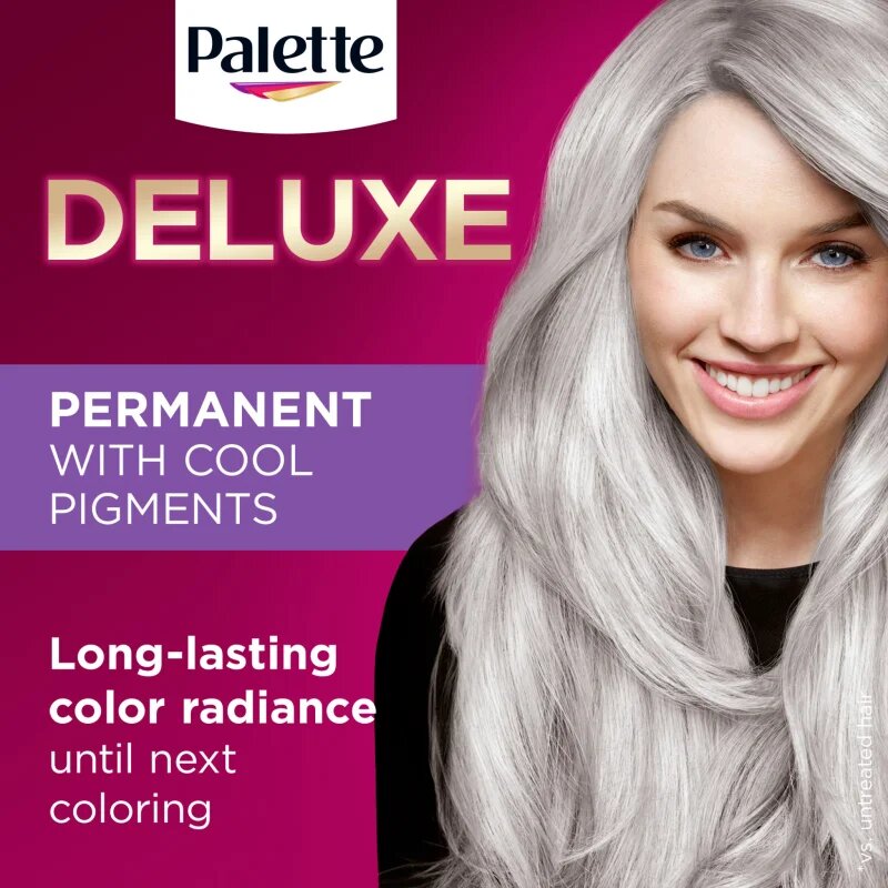 Schwarzkopf Palette Deluxe перманентната боя за коса цвят U71 Frosty Silver 1 бр.