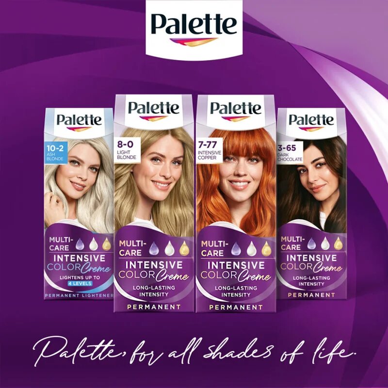 Schwarzkopf Palette Intensive Color Creme перманентната боя за коса цвят 4-0 N3 Medium Brown 1 бр.