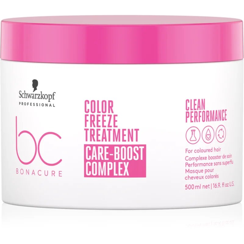 Schwarzkopf Professional BC Bonacure Color Freeze регенерираща маска за боядисана коса 500 мл.