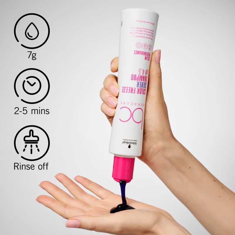 Schwarzkopf Professional BC Bonacure Color Freeze Silver сребърен шампоан за блонд коса и коса с кичури 1000 мл.