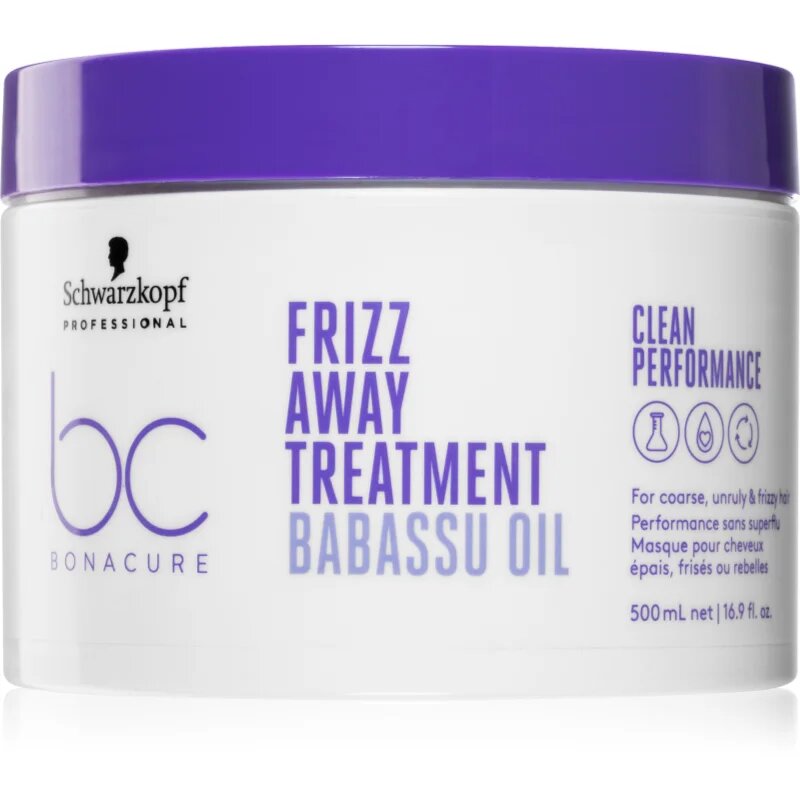 Schwarzkopf Professional BC Bonacure Frizz Away Treatment маска за непокорна коса 500 мл.