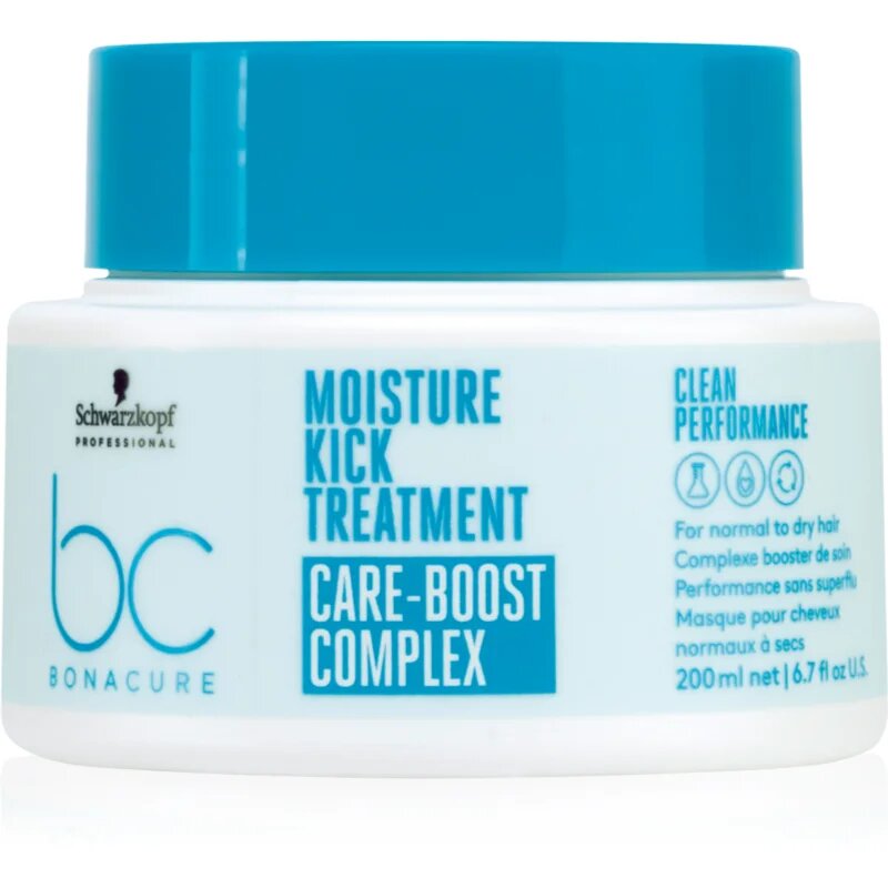 Schwarzkopf Professional BC Bonacure Moisture Kick хидратираща в дълбочина маска За коса 200 мл.
