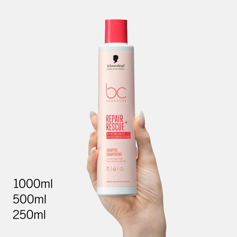 Schwarzkopf Professional BC Bonacure Repair Rescue+ грижовен шампоан за увредена коса 250 мл.