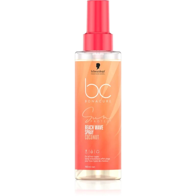 Schwarzkopf Professional BC Bonacure Sun Protect Beach Waves Spray спрей за коса за плажен ефект 150 мл.