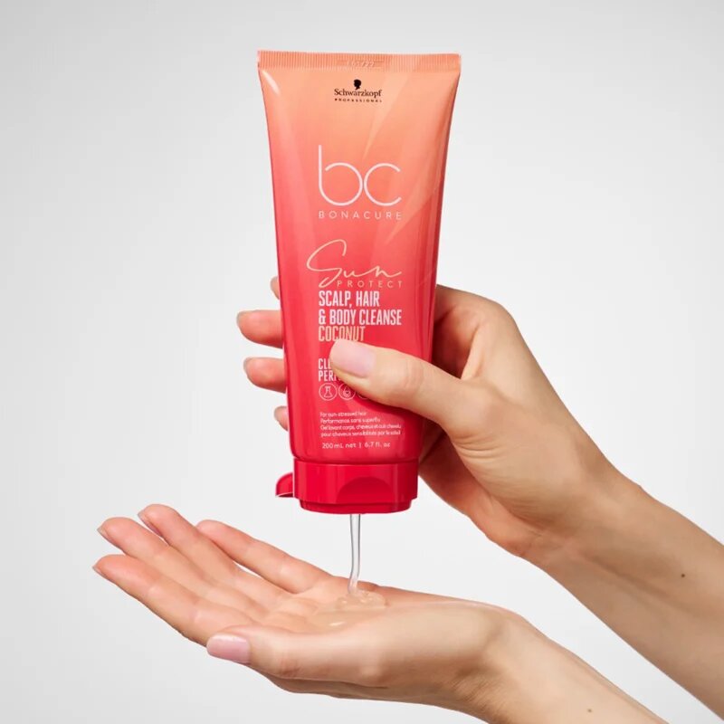 Schwarzkopf Professional BC Bonacure Sun Protect Scalp Hair & Body Cleanse шампоан за коса и тяло 100 мл.