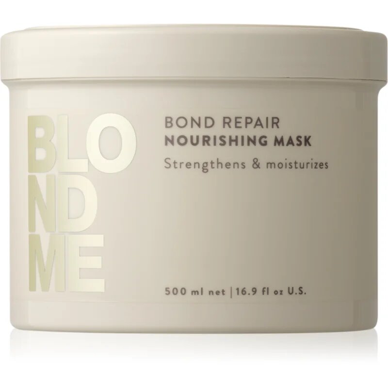 Schwarzkopf Professional Blondme Bond Repair Nourishing Mask интензивна подхранваща маска 500 мл.