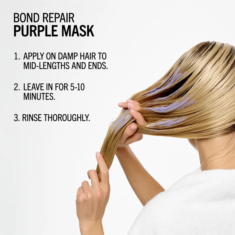 Schwarzkopf Professional Blondme Bond Repair Purple Mask маска за коса неутрализиращ жълтеникавите оттенъци 200 мл.