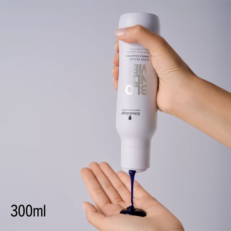 Schwarzkopf Professional Blondme Bond Repair Purple Shampoo лилав шампоан за руса коса 300 мл.