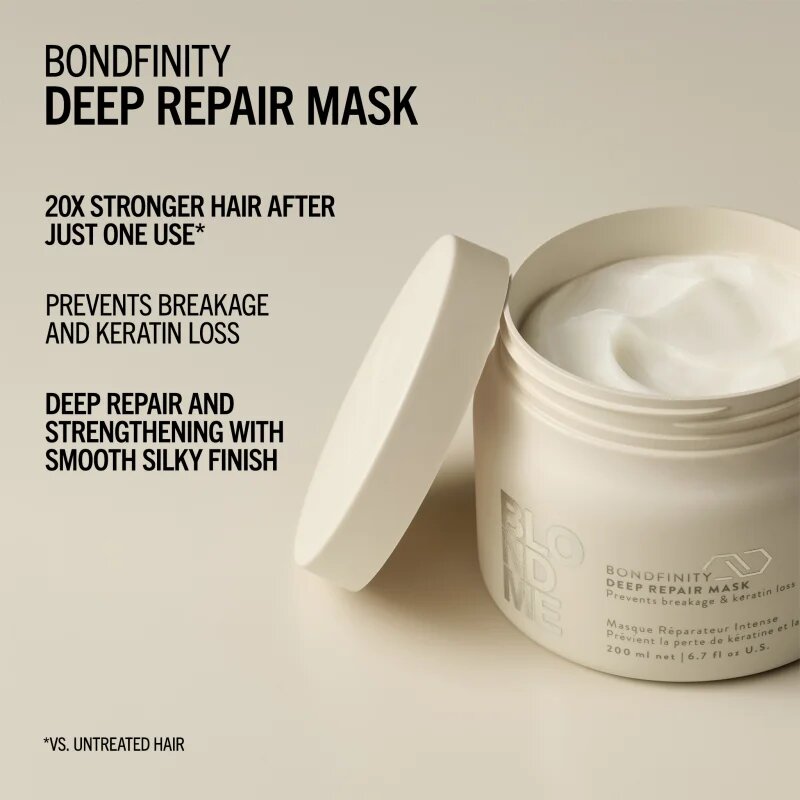 Schwarzkopf Professional Blondme Bondfinity Deep Repair Mask дълбоко регенерираща маска 500 мл.