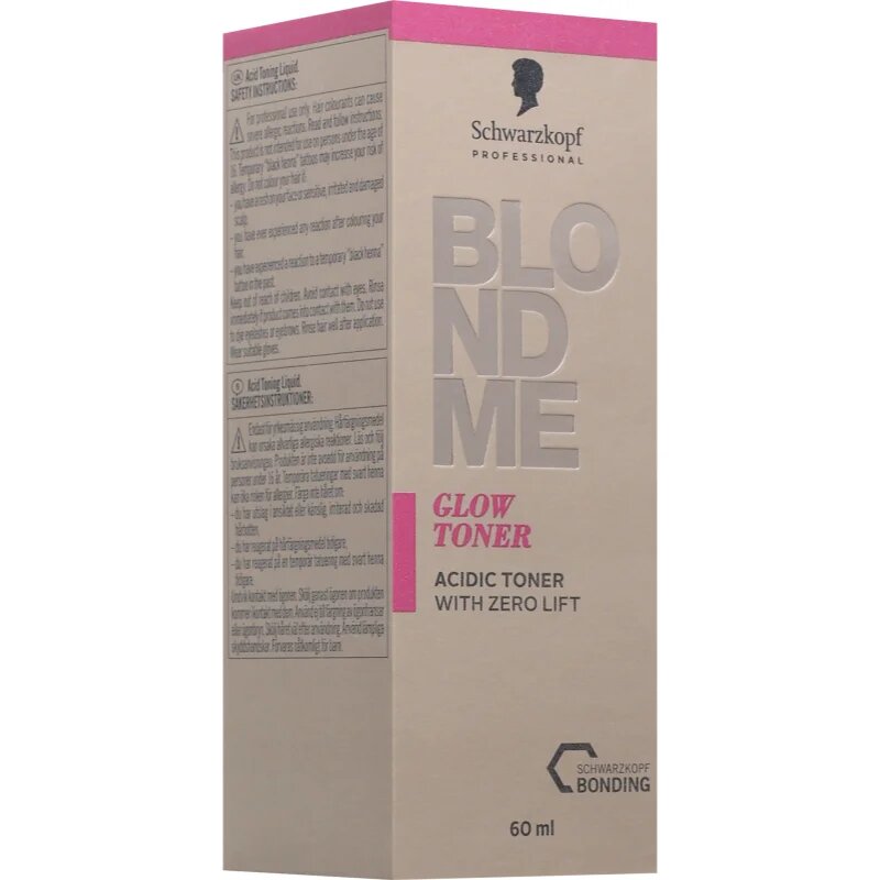 Schwarzkopf Professional Blondme Glow Toner тонираща боя за коса цвят Clear 0-00 60 мл.