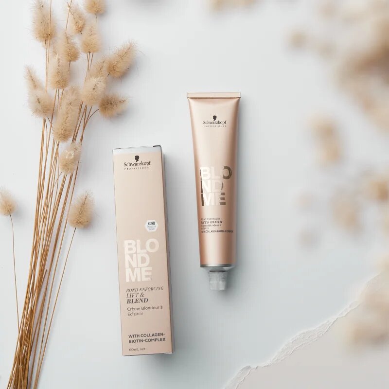 Schwarzkopf Professional Blondme Lift & Blend изсветляваща крем за руса коса цвят Sand 60 мл.