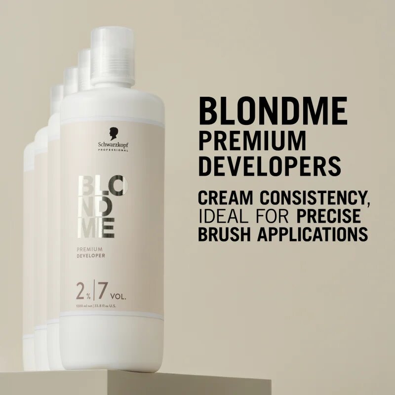 Schwarzkopf Professional Blondme Premium Developer активатор за боя 2% | 7 VOL. 1000 мл.