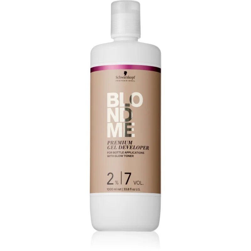 Schwarzkopf Professional Blondme Premium Gel Developer активатор за боя 2% 1000 мл.