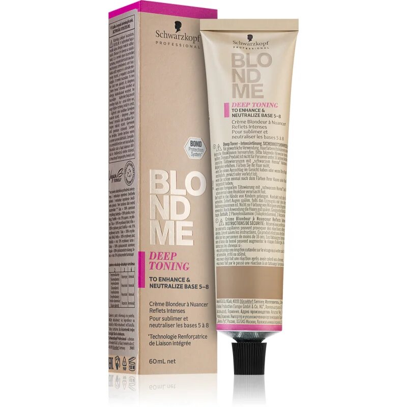 Schwarzkopf Professional Blondme Toning тонираща боя за коса Peach Sorbet 60 мл.