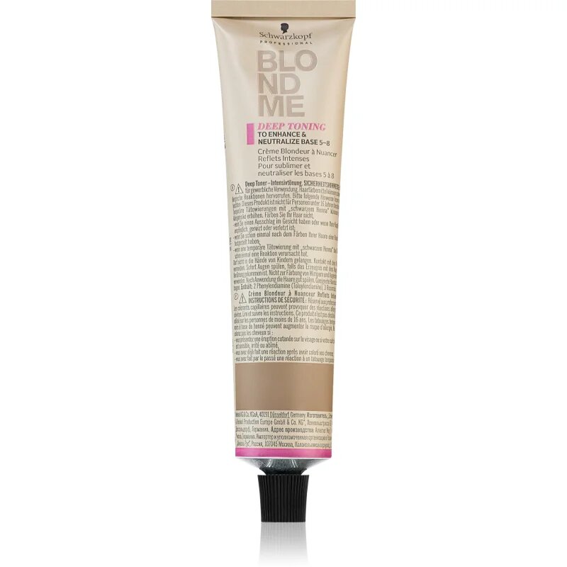Schwarzkopf Professional Blondme Toning тонираща боя за коса Peach Sorbet 60 мл.