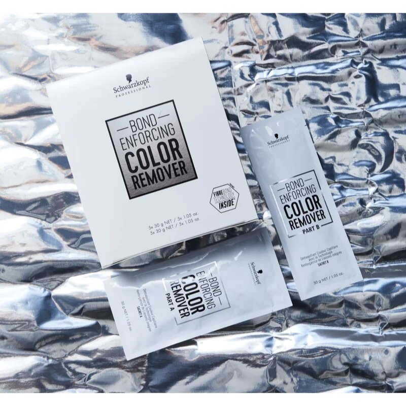 Schwarzkopf Professional Bond Enforcing Color Remover продукт за отстраняване на цвета за изсветляване на косата 10x30 гр.