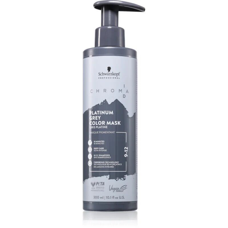 Schwarzkopf Professional Chroma ID Color Mask Интензивна възстановяваща цветна маска За коса цвят 9-12 Platinum Grey 300 мл.