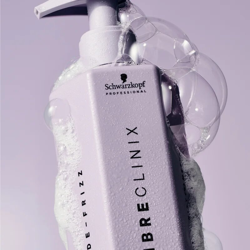 Schwarzkopf Professional Fibre Clinix De-Frizz Shampoo изправящ шампоан за непокорна коса 300 мл.