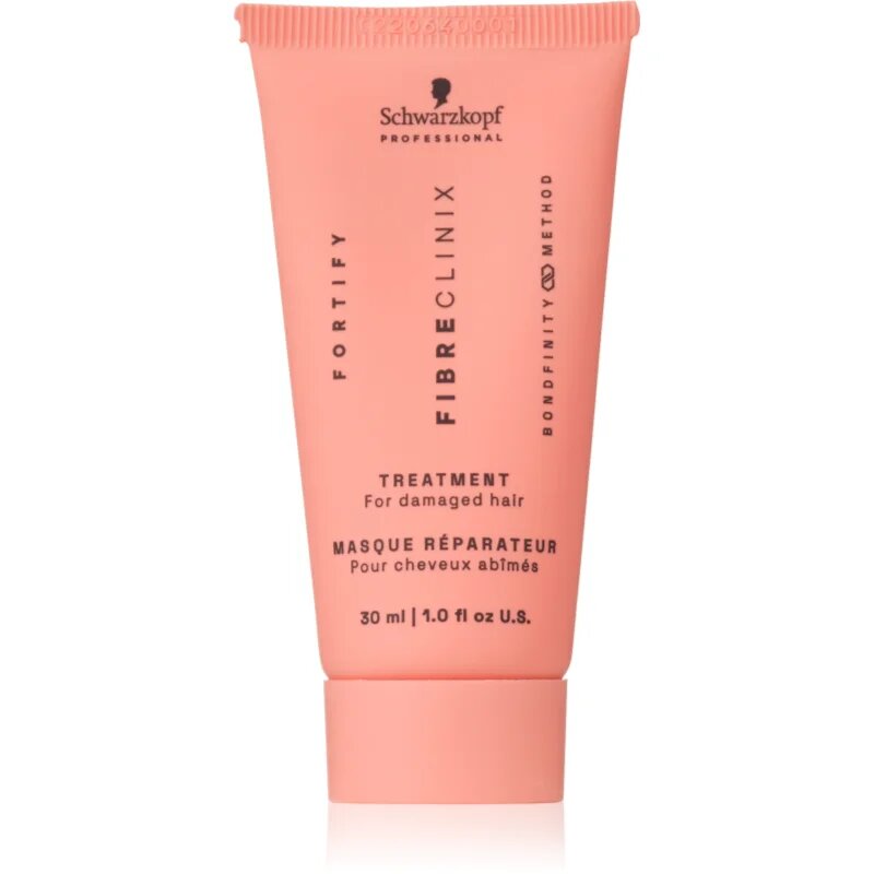 Schwarzkopf Professional Fibre Clinix Fortify Treatment подсилваща маска за увредена коса 30 мл.