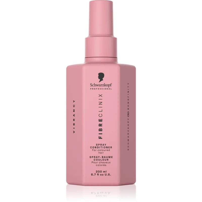 Schwarzkopf Professional Fibre Clinix Vibrancy Spray Conditioner балсам под формата на спрей за боядисана коса 200 мл.