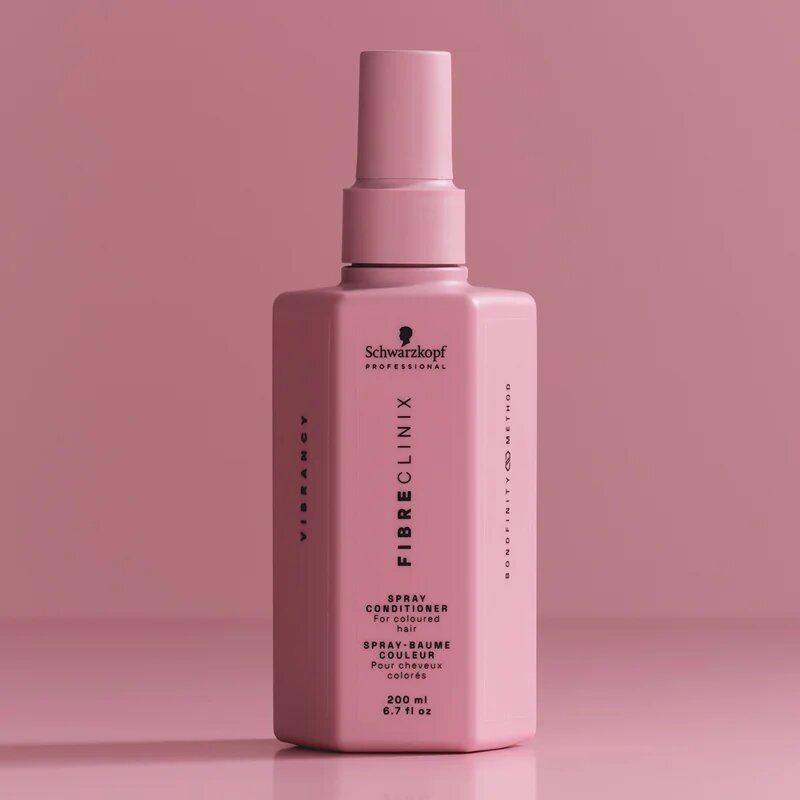 Schwarzkopf Professional Fibre Clinix Vibrancy Spray Conditioner балсам под формата на спрей за боядисана коса 200 мл.