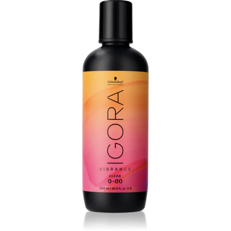 Schwarzkopf Professional IGORA New Vibrance грижа подчертаваща блясъка на боядисана коса Clear 0-00 500 мл.