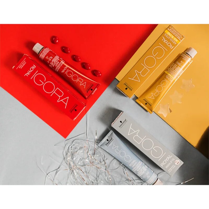 Schwarzkopf Professional IGORA Royal Absolutes Age Blend боя за коса цвят 8-140 Light Blonde Cendré Beige Natural 60 мл.