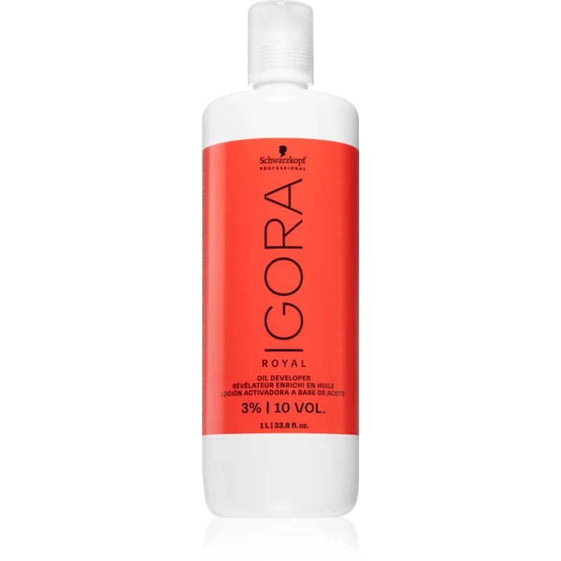 Schwarzkopf Professional IGORA Royal активираща емулсия 3% 10 Vol. 3% / 10 Vol. 1000 мл.