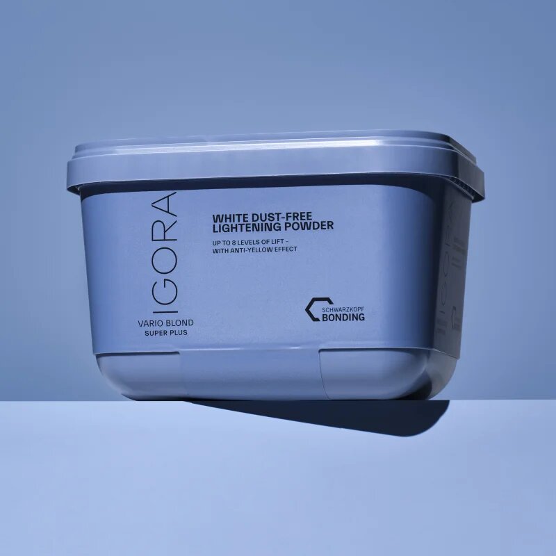 Schwarzkopf Professional IGORA Vario Blond Super Plus изсветляваща пудра за руса коса 450 гр.