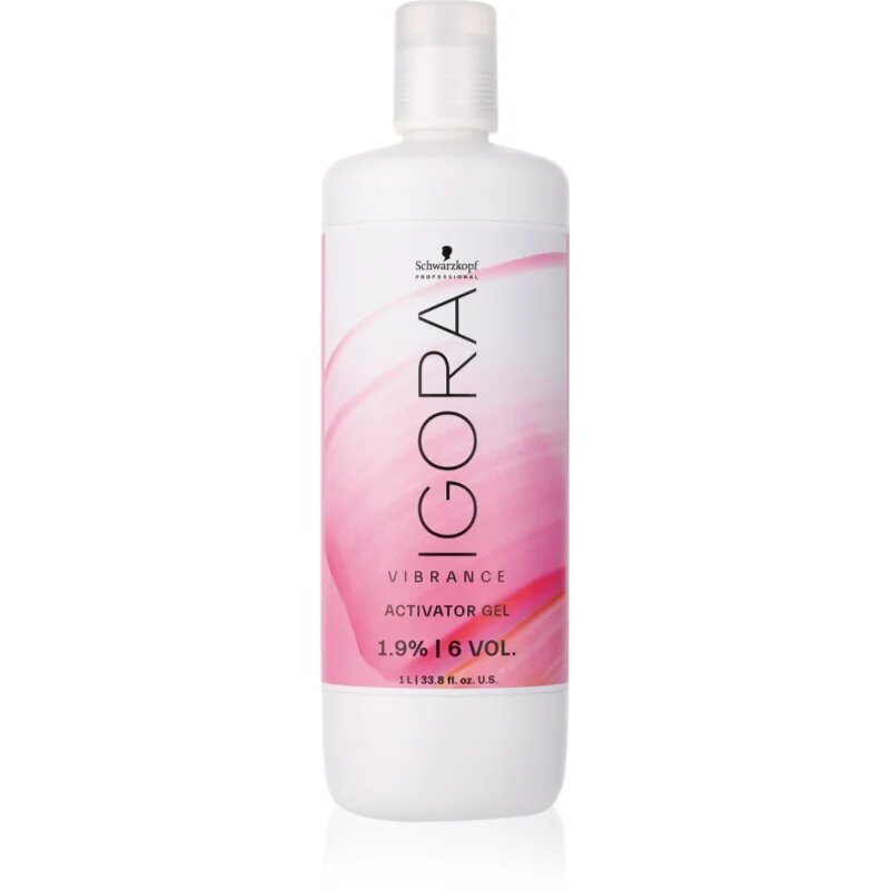 Schwarzkopf Professional IGORA Vibrance активираща емулсия с гел текстура 19% / 6 Vol. 1000 мл.