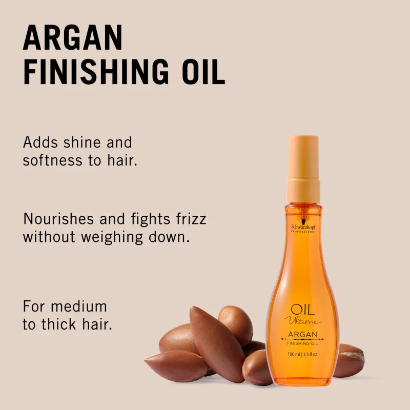 Schwarzkopf Professional Oil Ultime Argan Oil арганово масло за нормална коса 100 мл.