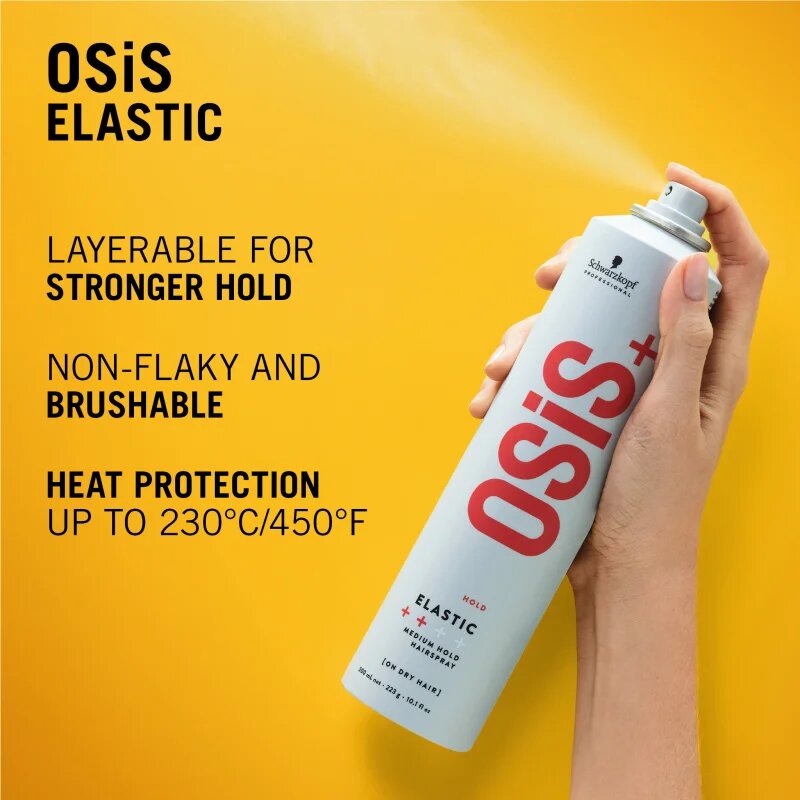 Schwarzkopf Professional Osis+ Elastic спрей за коса със средна фикасация 500 мл.