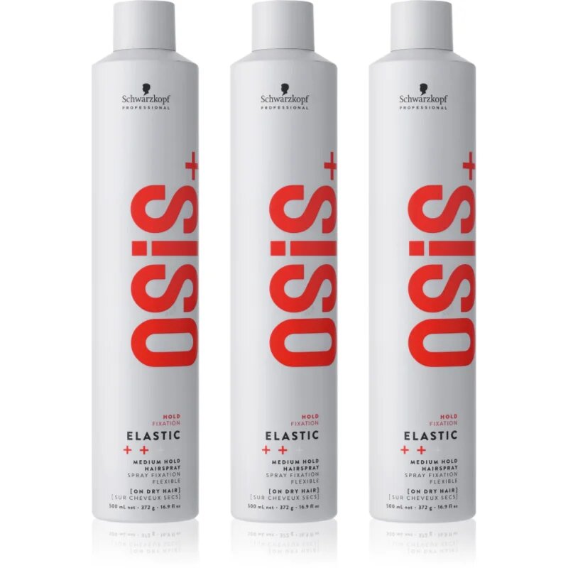 Schwarzkopf Professional Osis+ Elastic спрей за коса със средна фикасация изгодна опаковка