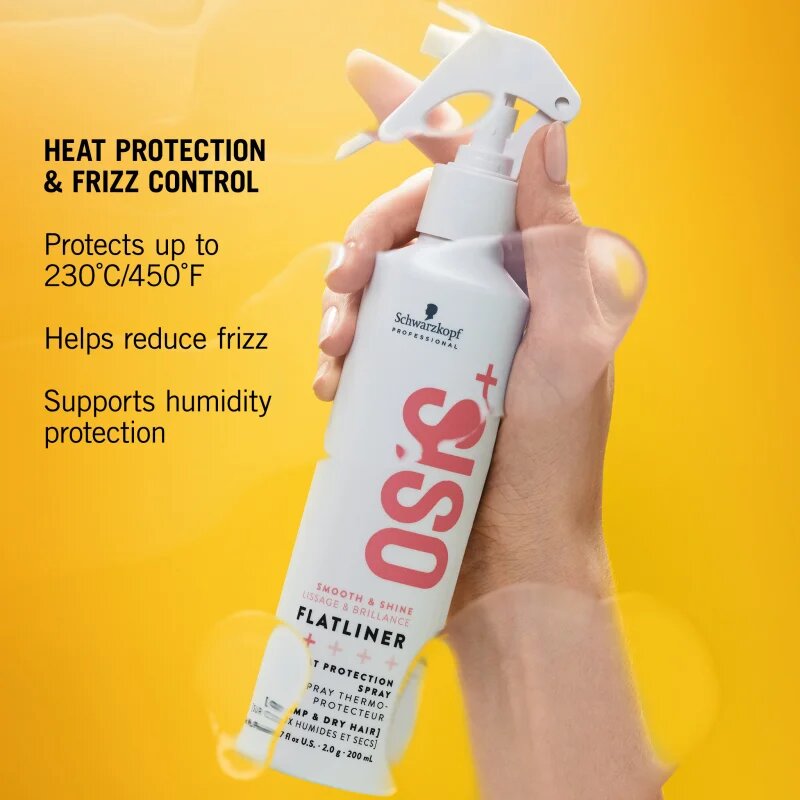 Schwarzkopf Professional Osis+ Flatliner спрей за защита на косата от топлината 200 мл.