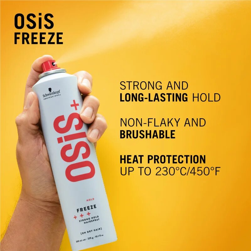 Schwarzkopf Professional Osis+ Freeze лак за коса със силна фиксация 500 мл.