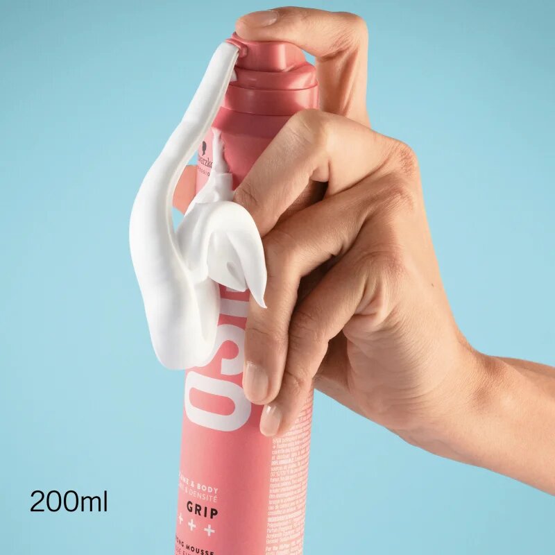 Schwarzkopf Professional Osis+ Grip пяна за коса ултра силна фиксация 200 мл.